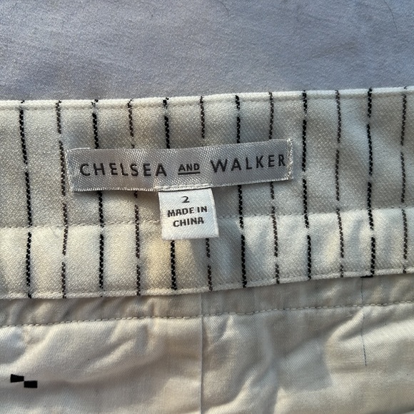 Chelsea and walker Ivory speckle twill shorts - Picture 3 of 8